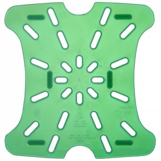 Ociekacz sztuczne dno do pojemników Cambro 1.9 / 3.8 l 159x152x16 mm - zielony