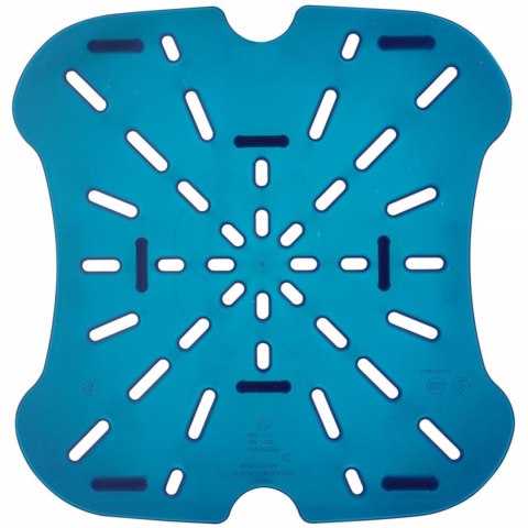 Ociekacz sztuczne dno do pojemników Cambro 11.4 / 17.2 / 20.8 l 232x222x25 mm - niebieski