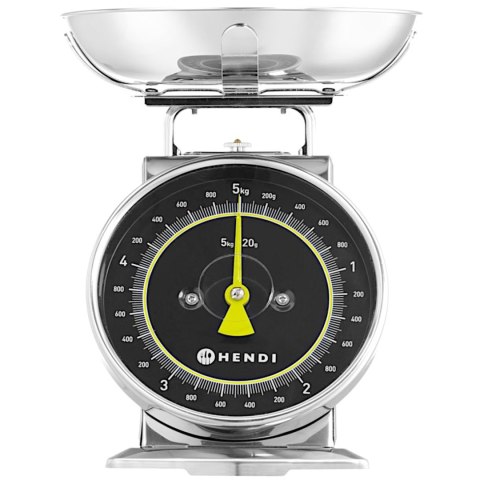 Waga kuchenna analogowa z szalką STAL 5 kg