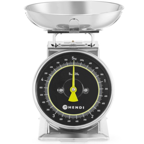 Waga kuchenna analogowa z szalką STAL 5 kg