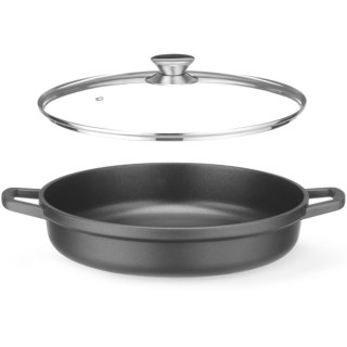 Garnek z pokrywką z powłoką nieprzywierającą 4.3 l 425x332x70 mm