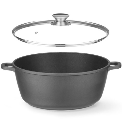 Garnek z pokrywką z powłoką nieprzywierającą 7.5 l 387x310x130 mm