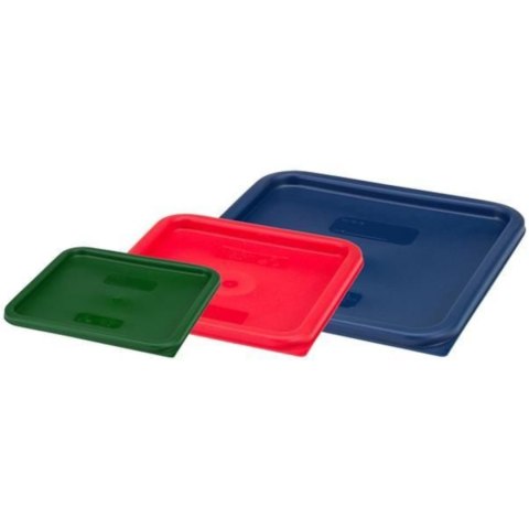 Pokrywka do pojemnika CamSquare 5.7/7.6 l 227x227 mm - czerwona