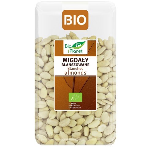 MIGDAŁY BLANSZOWANE BIO 1 kg - BIO PLANET