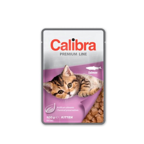 CALIBRA CAT premium kitten salmon 100g