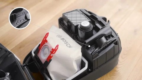 Odkurzacz workowy Bosch Series 4 BGB41HYG1H (600W ; biały)