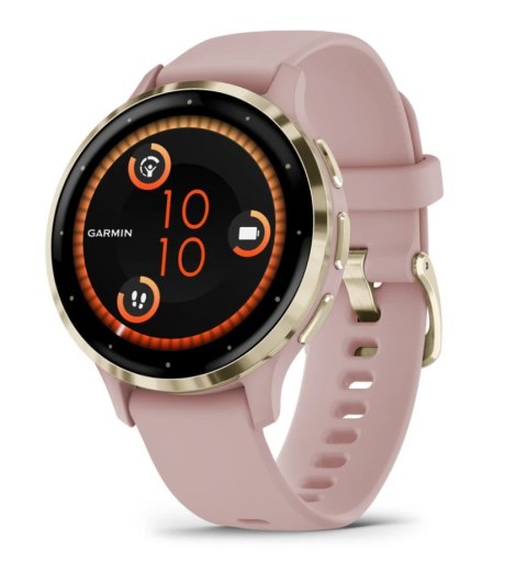 Zegarek sportowy Garmin Venu 3S AMOLED 41mm Golden Rose