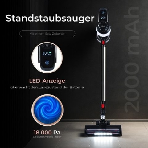 AD 7048 Odkurzacz pionowy - bezworkowy z bezszczotkową technologią silnika