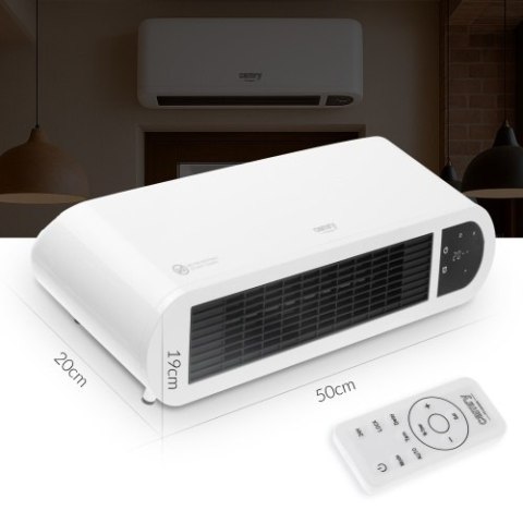 CR 7753 Kurtyna powietrzna z wyświetlaczem led | montaż ścienny | pilot zdalnego sterowania