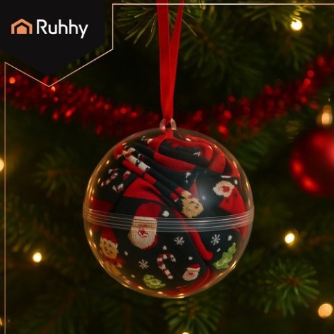 Skarpetki świąteczne-3szt. rozm. 38-43 Ruhhy 26438