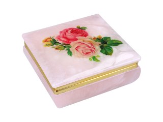 Kasetka alabastrowa kwadratowa 10x10cm