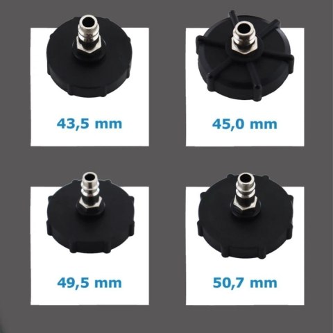 Zestaw do odpowietrzania hamulców 3L + zbiornik 1L + 4 adaptery