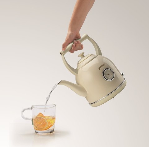 Czajnik elektryczny Gorenje K17CLIN Classico 1,7l (beżowy)