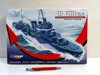 Mirage zest.d/sklej.Okręt ORP Burza 44 S06 400606