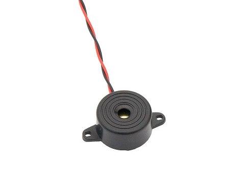 5070# Buzer czarny fy248 z kablem 24v (ciągły)
