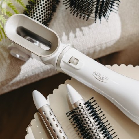 AD 2027 white champagne Lokówko-suszarka 5 w 1 - 1200w - 5 nasadek