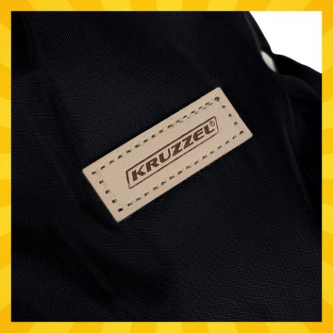 Mufki podwójne do wózka - czarne Kruzzel 25814