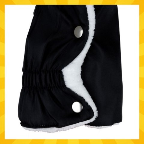 Mufki podwójne do wózka - czarne Kruzzel 25814