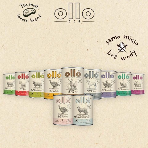 Ollo Pure Jeleń 850g