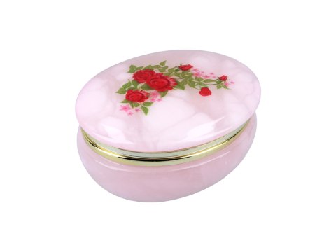 Kasetka alabastrowa owal 10x8cm