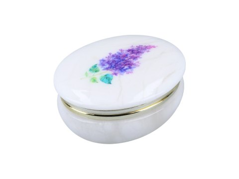 Kasetka alabastrowa owal 10x8cm