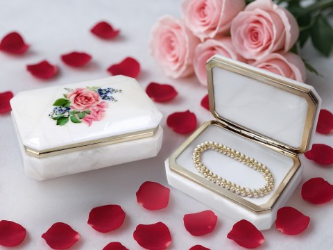 Kasetka alabastrowa prostokątna 9x13cm