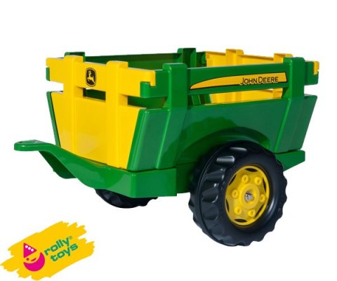 Rolly Toys Traktor John Deere z Przyczepą