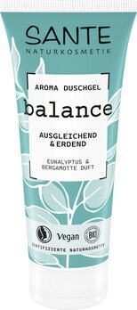 ŻEL POD PRYSZNIC BALANCE EUKALIPTUS I BERGAMOTKA ECO 200 ml - SANTE