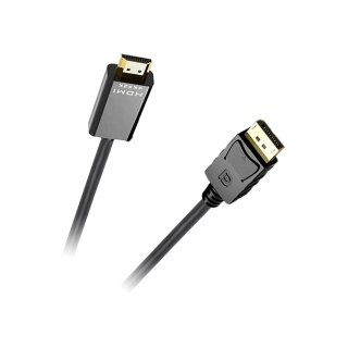 Kabel DISPLAYPORT - HDMI 4K 1,8m