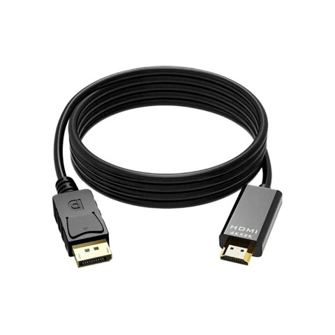 Kabel DISPLAYPORT - HDMI 4K 1,8m