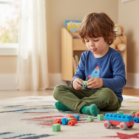 Klocki gumowe - sensoryczne 30el. 26576