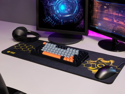 Podkładka pod klawiaturę i mysz TRACER GAMEZONE Hexy2 (80/30/0,4)