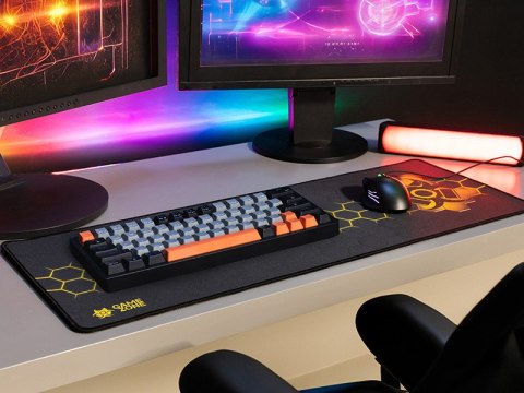 Podkładka pod klawiaturę i mysz TRACER GAMEZONE Hexy2 (80/30/0,4)