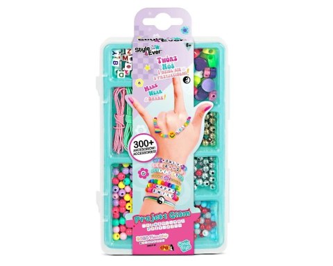 Zestaw kreatywny projekt glam, bransoletki przyjaźni