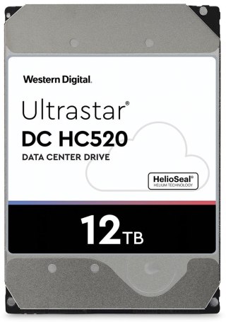 Dysk serwerowy HDD Western Digital Ultrastar DC HC520 HUH721212ALE604 (12 TB; 3.5"; SATA)