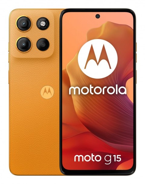 Smartfon Motorola Moto G15 8/128GB Sunrise Orange