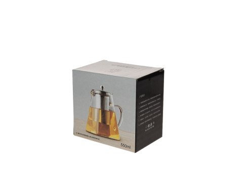 Czajnik szklany z sitkiem