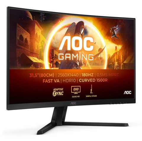 MONITOR AOC LED 31,5" CQ32G4VE 180Hz