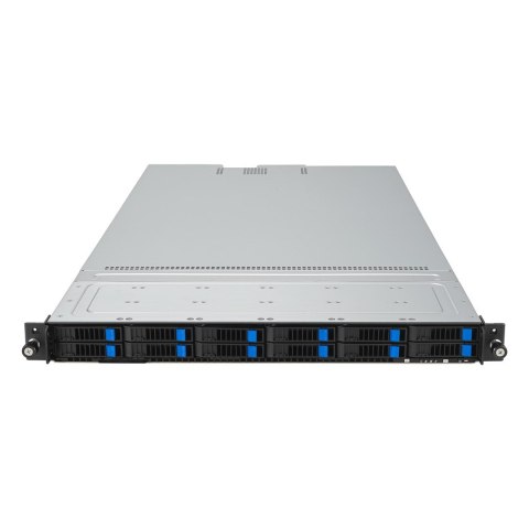Platforma Asus Rack (1U) RS501A-E12-RS12U AMD Epyc 9005/9004 (12x NVMe/SATA HS, 2xM.2, 2x1Gbe, IPMI, 1+1 1600W)