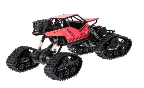 KX6967_1 Samochód RC Rock Crawler 4x4 LHC012 auto 2w1 czerw