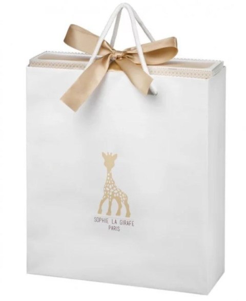 Zestaw prezent. Żyrafa Sophie z gryzakiem na kółku 000013
