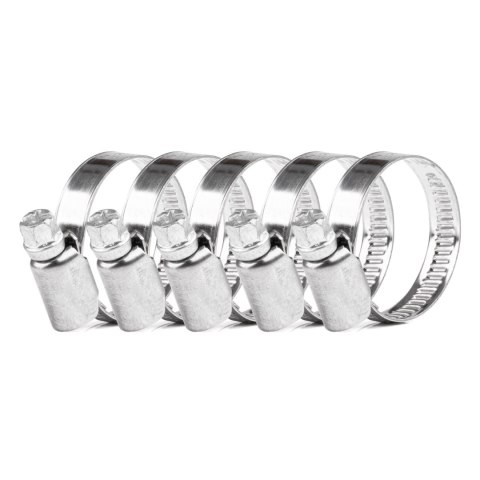Obejma ślimakowa 5 szt. 16?27 mm/9 mm w2 amio-04582