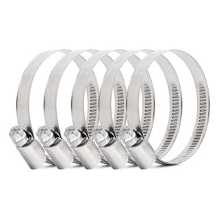 Obejma ślimakowa 5 szt. 40-60mm/9mm w2 amio-04588