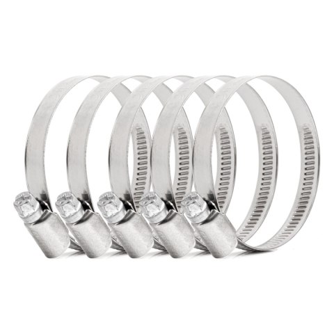 Obejma ślimakowa 5 szt. 40-60mm/9mm w2 amio-04588