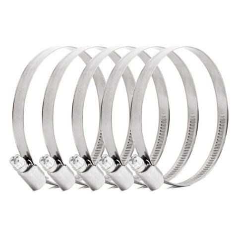 Obejma ślimakowa 5 szt. 60-80mm/9mm w2 amio-04590