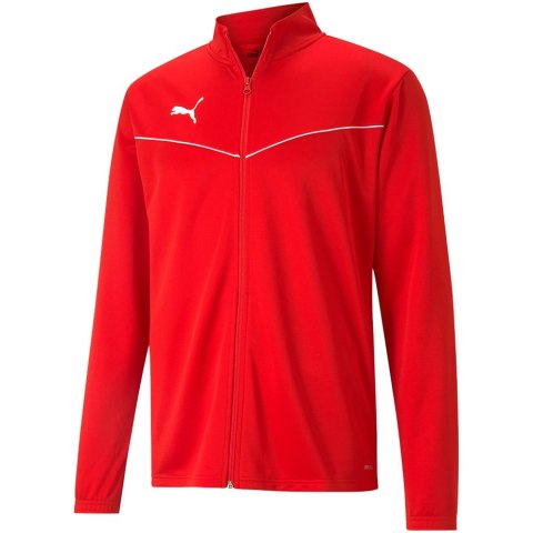 ND05_K10622-L 657392 01 Bluza męska Puma teamRISE Training Poly Jacket czerwona 657392 01 r.L