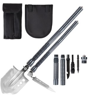 Saperka wojskowa składana łopata nóż piła krzesiwo survival camping 15w1