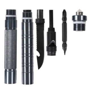 Saperka wojskowa składana łopata nóż piła krzesiwo survival camping 15w1