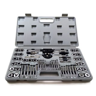 Zestaw NARZYNEK I GWINTOWNIKÓW walizka kalibrownik 60 szt M3-M12 4-1/2" NC NF PRO
