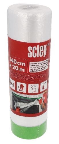 Antychlap z folią Scley seria *68* taśma maskująca 140cm x 20m